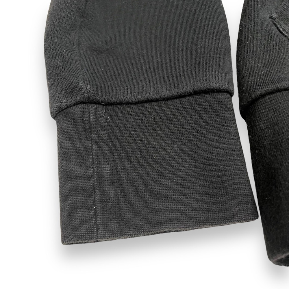 Adidas Essentials Linear Black Pullover French Te… - image 6